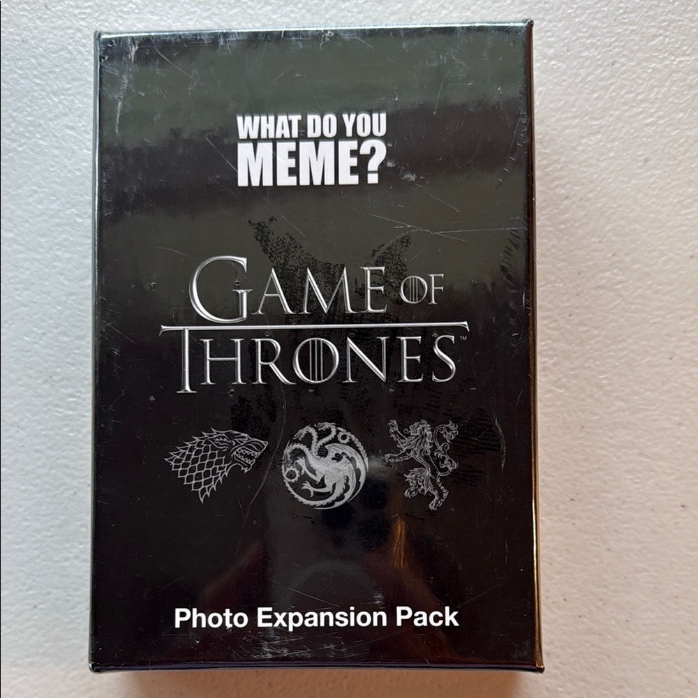 Game of Thrones Photo Card Expansion Pack - Black